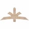 Ekena Millwork Davenport Smooth Timber Gable Bracket, Douglas Fir, 60"W x 27"H x 1 1/2"D x 5 1/2"F, 11/12 Pitch GBW060X27X0206DAV00SDF - alternate 1